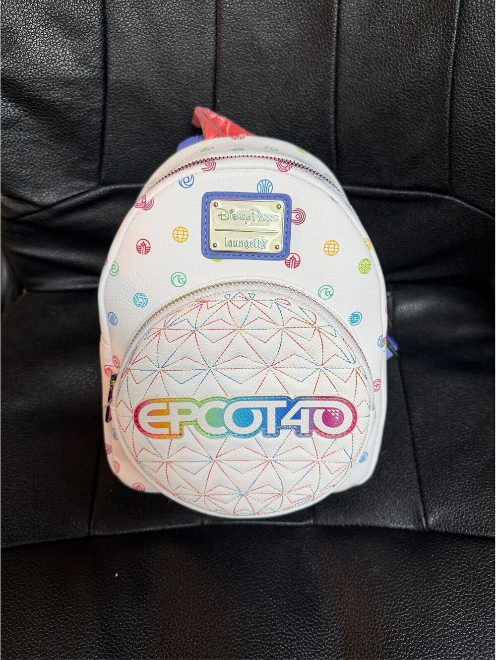 Disney Parks Loungefly EPCOT 40th Anniversary Spaceship Earth Backpack